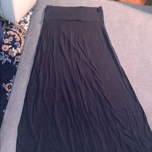 Black Maxi Skirt